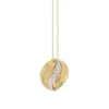 Cammilli Velaa Necklace 18ct Yellow Sunrise Gold with Diamonds