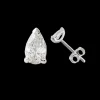 1.00ct Diamond Platinum Earrings