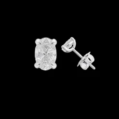 0.40ct Diamond Platinum Earrings