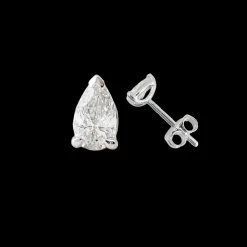 0.40ct Diamond Platinum Earrings