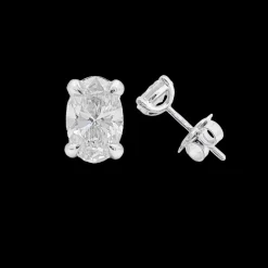 0.82ct Diamond Platinum Earrings
