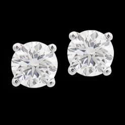 2.00ct Diamond Platinum Earrings