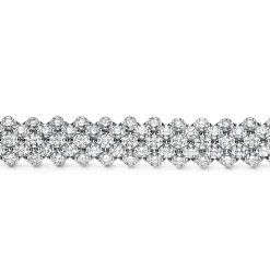10.66ct Diamond White Gold Bracelet