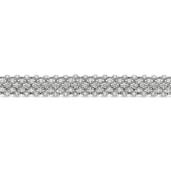 4.20ct Diamond White Gold Bracelet