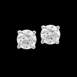0.49ct Diamond White Gold Earrings