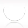 6.05ct Diamond White Gold Necklace