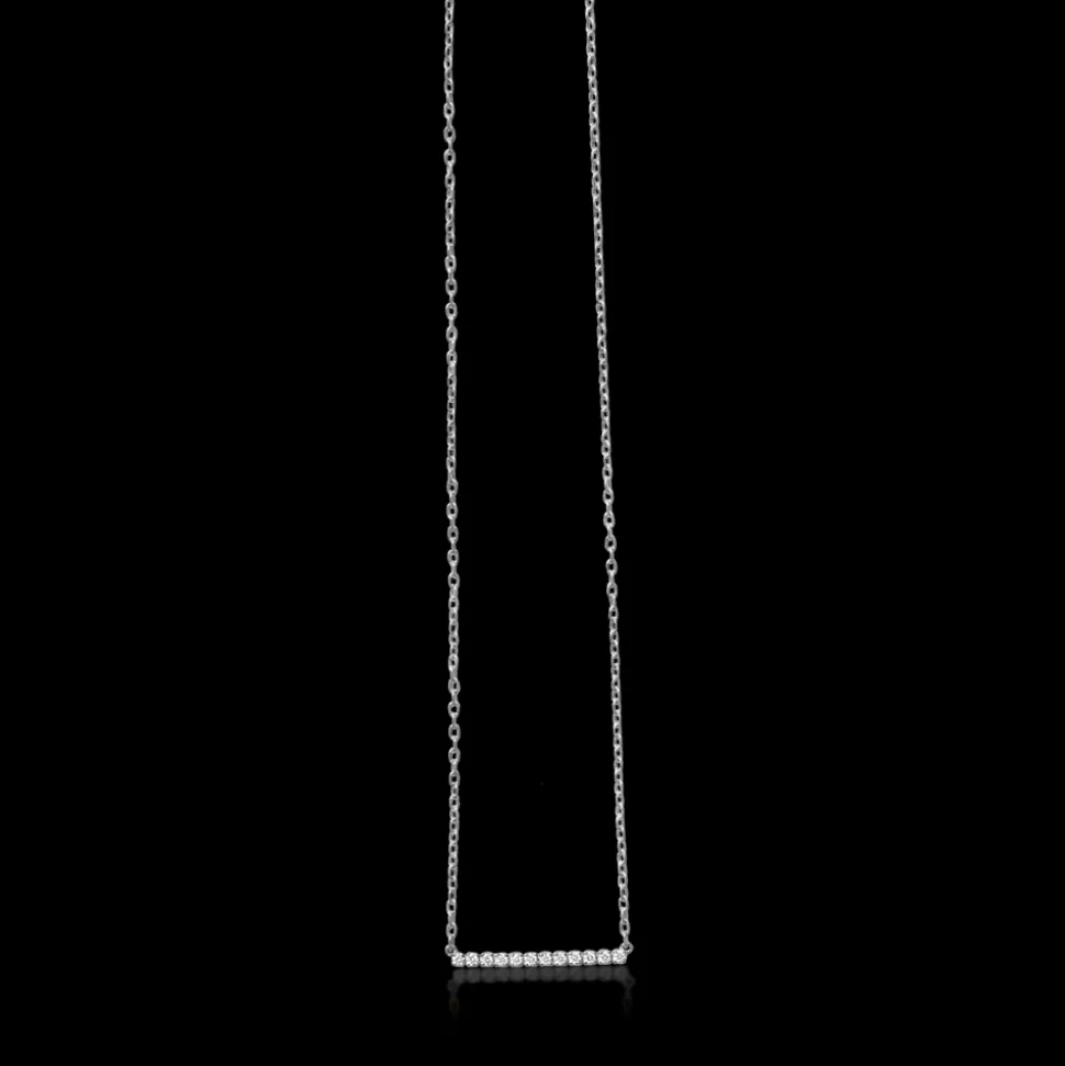 0.30ct Diamond White Gold Necklace