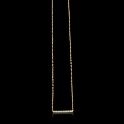 0.30ct Diamond Yellow Gold Necklace