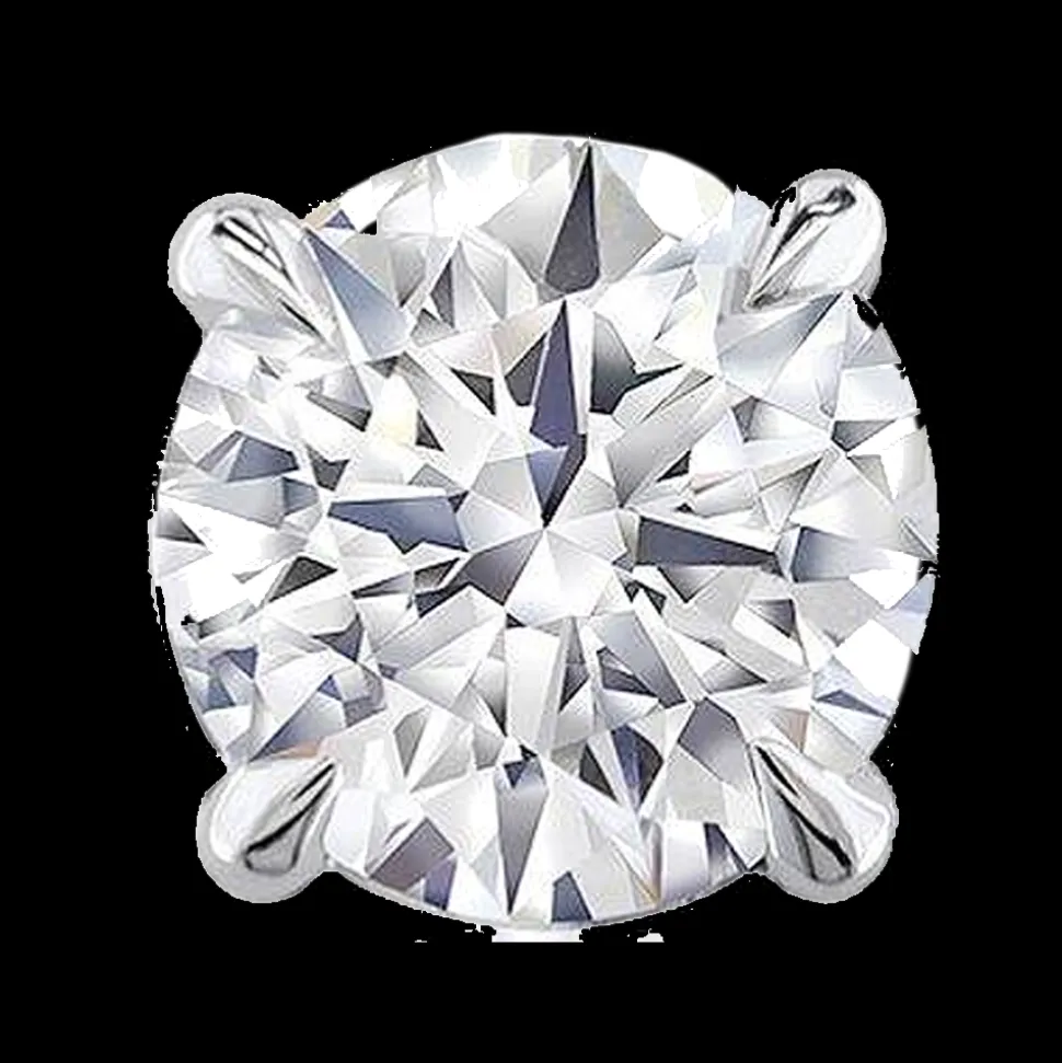 3.00ct G SI1 Diamond White Gold Earrings