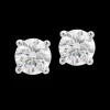 1.40ct G VS2 Diamond Platinum Earrings