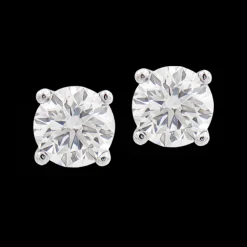 1.40ct G VS2 Diamond Platinum Earrings