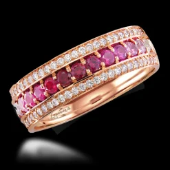 0.50ct Ruby Rose Gold Ring