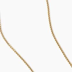 David Yurman Box Chain Necklace in 18ct Yellow Gold
