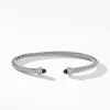 David Yurman Cable Classic Collection® Bracelet with Black Onyx and Diamonds