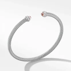 David Yurman Cable Classic Collection Bracelet with Morganite