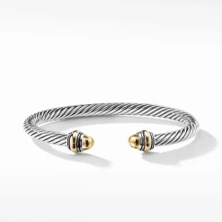 David Yurman Cable Classic Bracelet with 14ct Gold