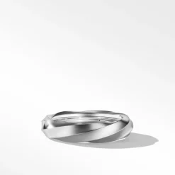 David Yurman Cable Edge™ Band Ring in Recycled Sterling Silver