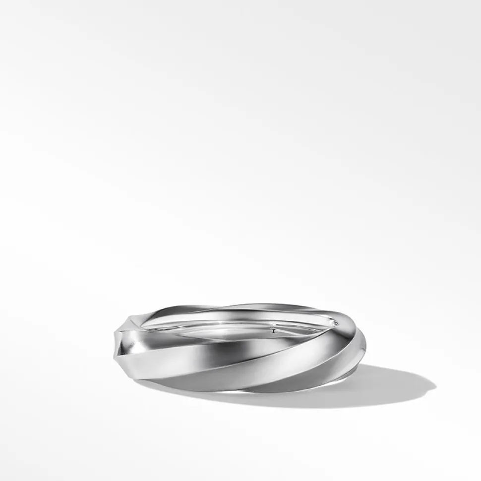 David Yurman Cable Edge™ Band Ring in Recycled Sterling Silver