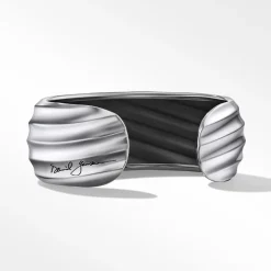 David Yurman Cable Edge™ Cuff Bracelet in Recycled Sterling Silver