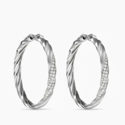 David Yurman Cable Edge® Hoop Earrings