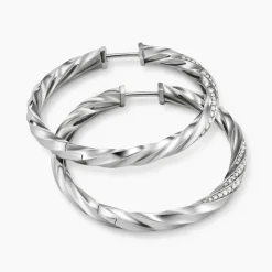 David Yurman Cable Edge® Hoop Earrings