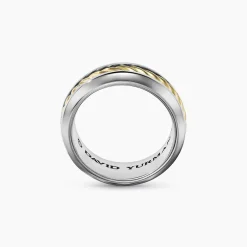 David Yurman Cable Inset Band Ring