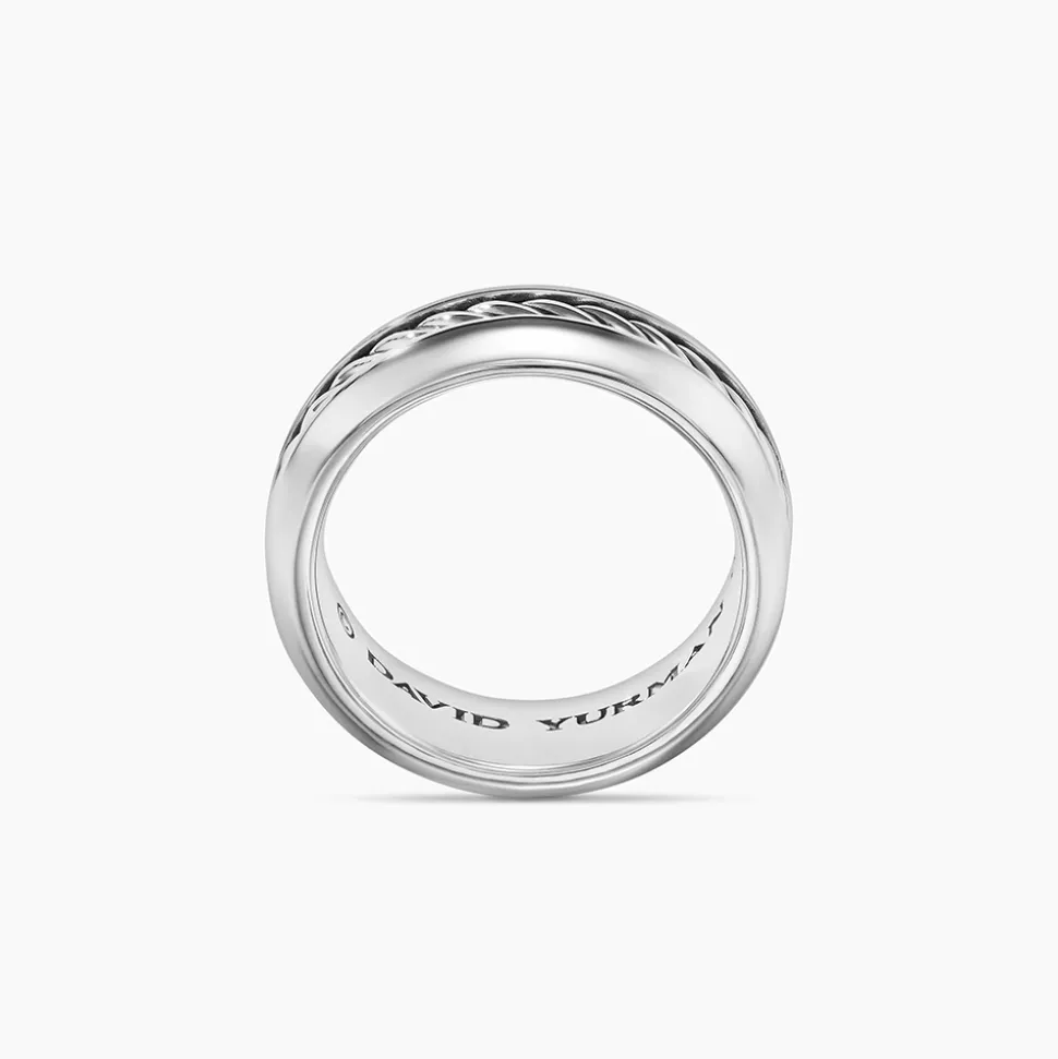 David Yurman Cable Inset Band Ring