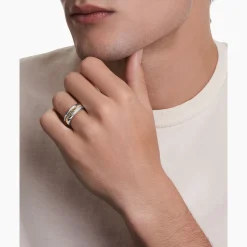 David Yurman Cable Inset Band Ring