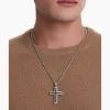 David Yurman Chevron Cross Pendant