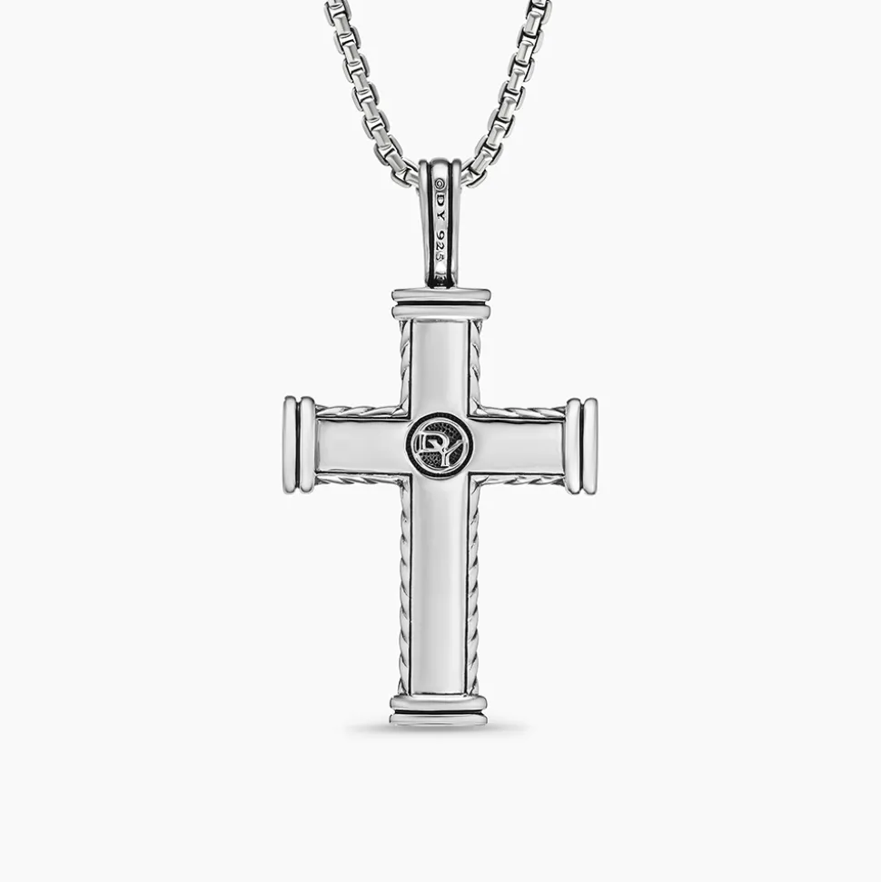 David Yurman Chevron Cross Pendant