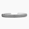 David Yurman Chevron Cuff Bracelet in Sterling Silver