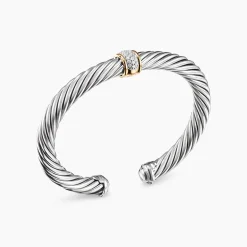 David Yurman Classic Cable Station Bangle