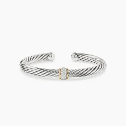David Yurman Classic Cable Station Bangle