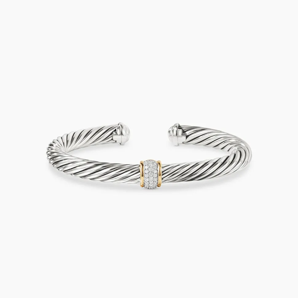 David Yurman Classic Cable Station Bangle