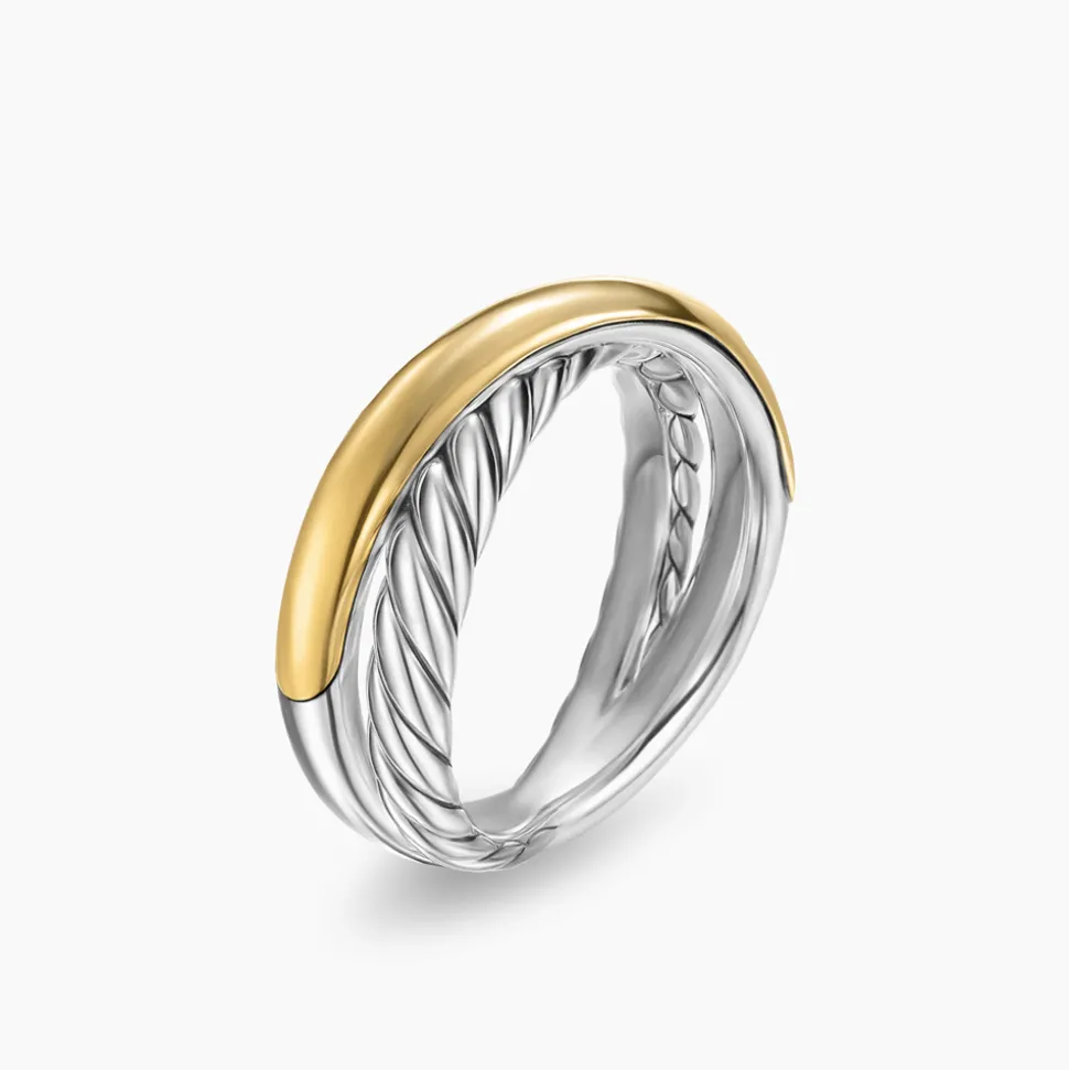 David Yurman Crossover Two Row Ring