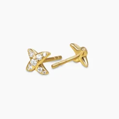 David Yurman Crossover X Stud Earrings