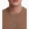 David Yurman Deco Cross Pendant