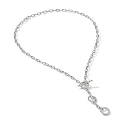 David Yurman DY Madison® Three Ring Chain Necklace