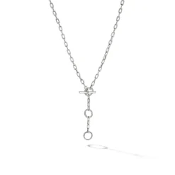 David Yurman DY Madison® Three Ring Chain Necklace