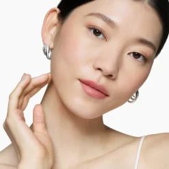 David Yurman DY Mercer® Three Row Hoop Earrings