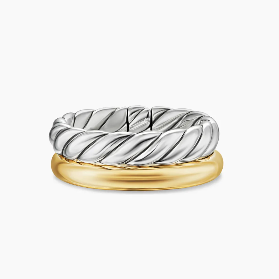 David Yurman DY Mercer® Two Row Ring