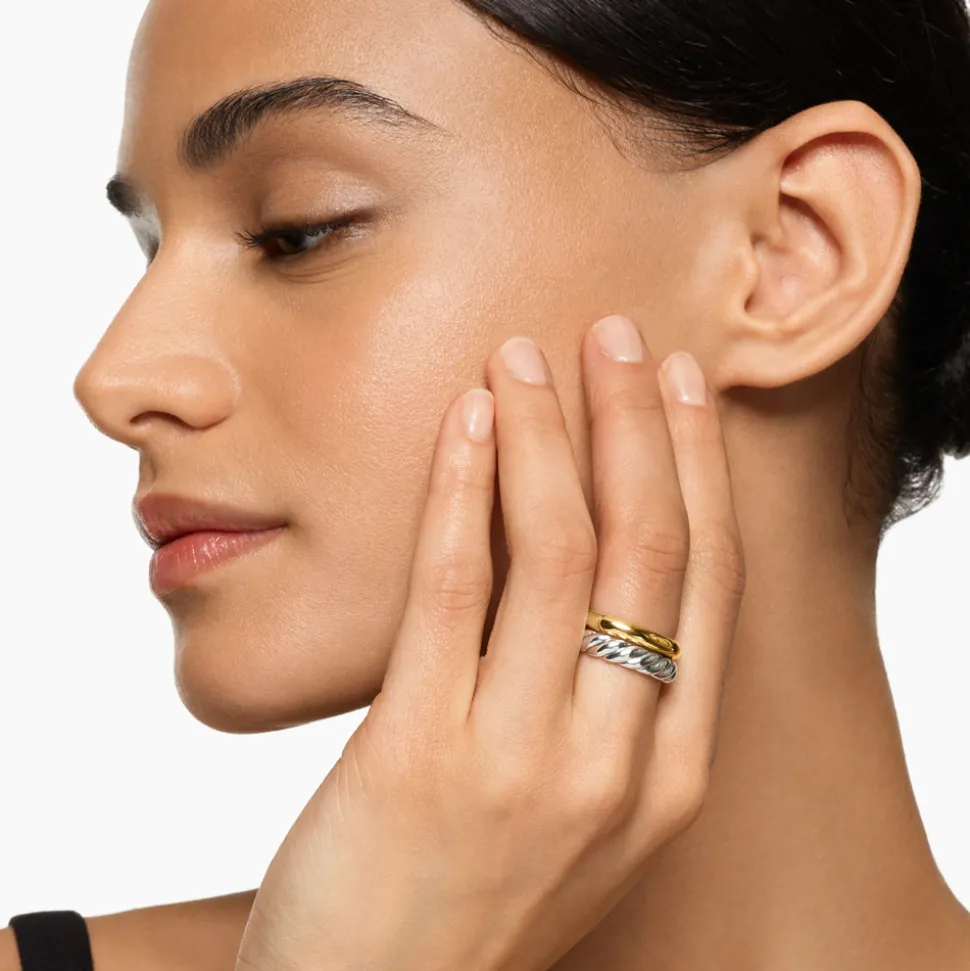 David Yurman DY Mercer® Two Row Ring