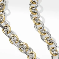 David Yurman Large Oval Link Necklace