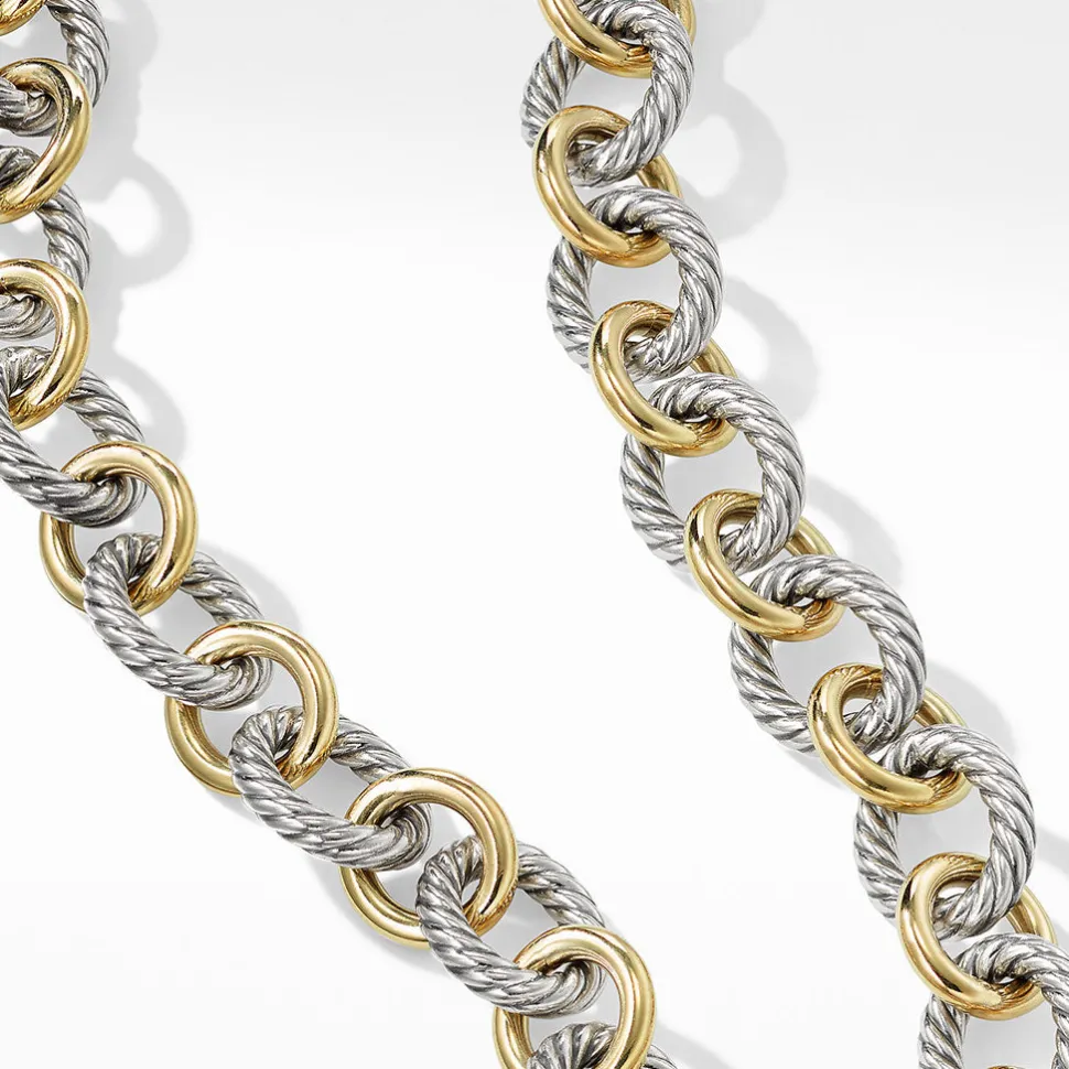 David Yurman Large Oval Link Necklace