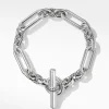 David Yurman Lexington Chain Bracelet with Diamonds