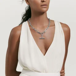 David Yurman Lexington Chain Necklace with Diamonds
