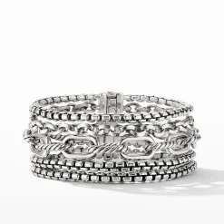 David Yurman Multi Row Chain Bracelet