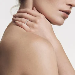 David Yurman Pavéflex Two Row Ring with Diamonds