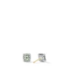 David Yurman Petite Chatelaine® Pavé Bezel Stud Earrings with Prasiolite and Diamonds