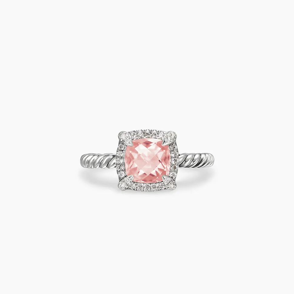 David Yurman Petite Chatelaine® Pavé Bezel Ring